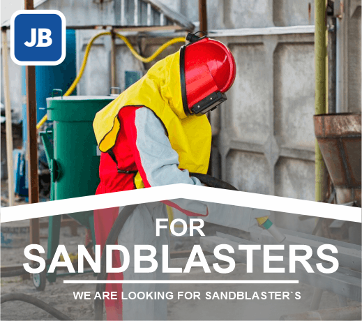 Sandblasters job