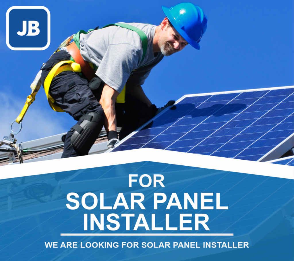 Solar Panel Installer job